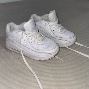 Kids White Airmax size 10C